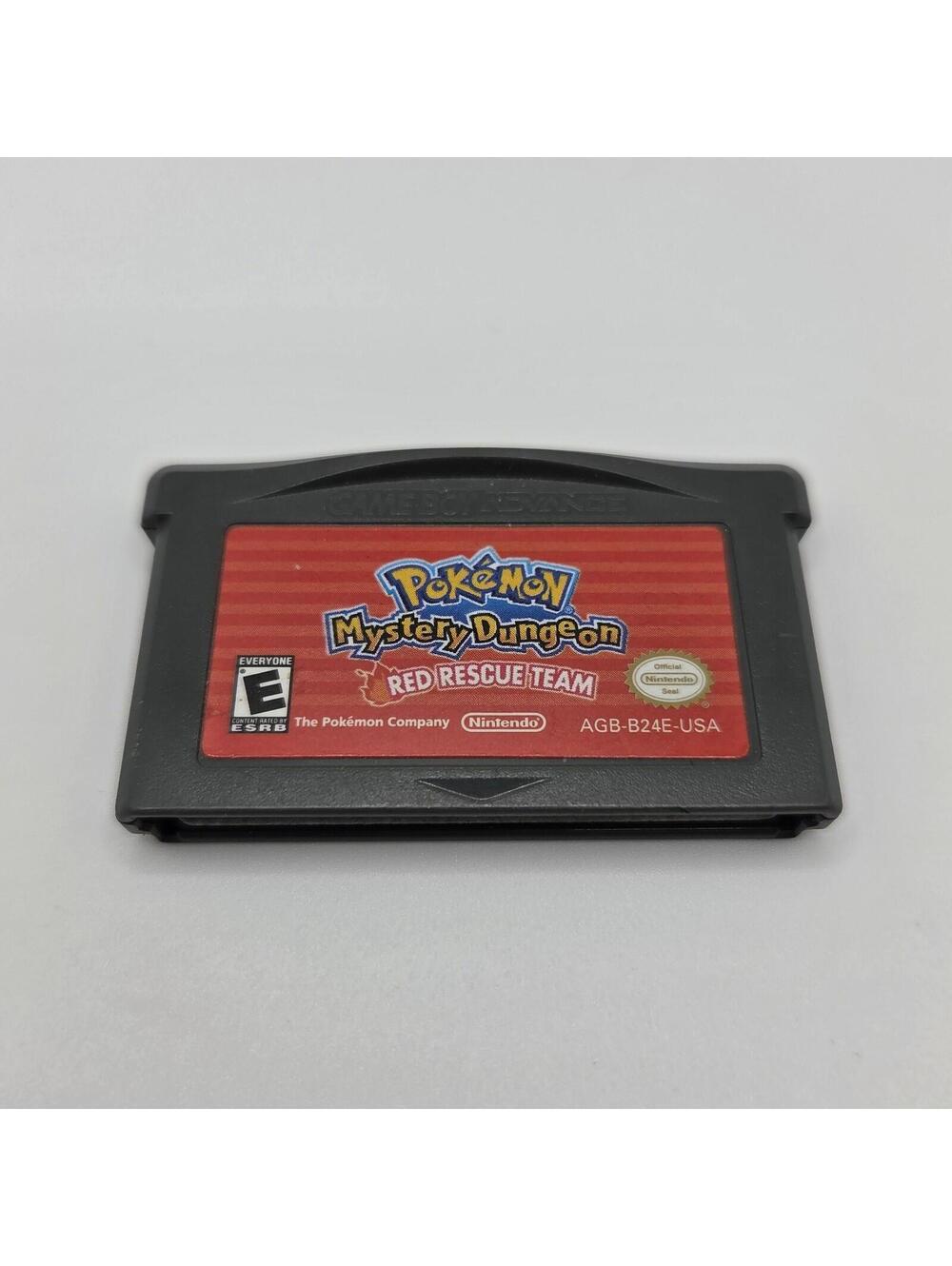 Pokemon Mystery Dungeon: Red Rescue Team (Nintendo Game Boy Advance, GBA 2006)